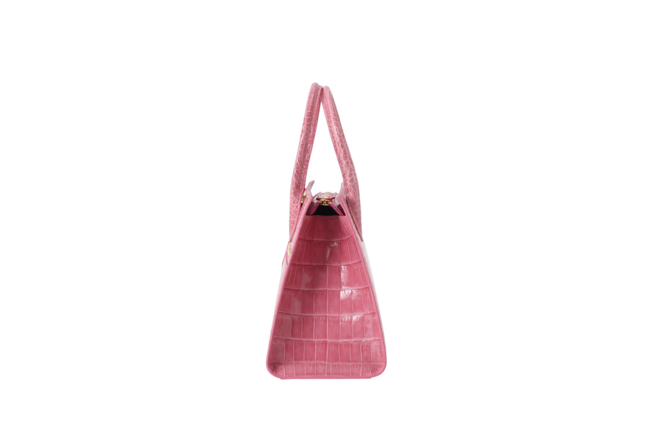 crocodile hand bag (HCP) ≪pink≫