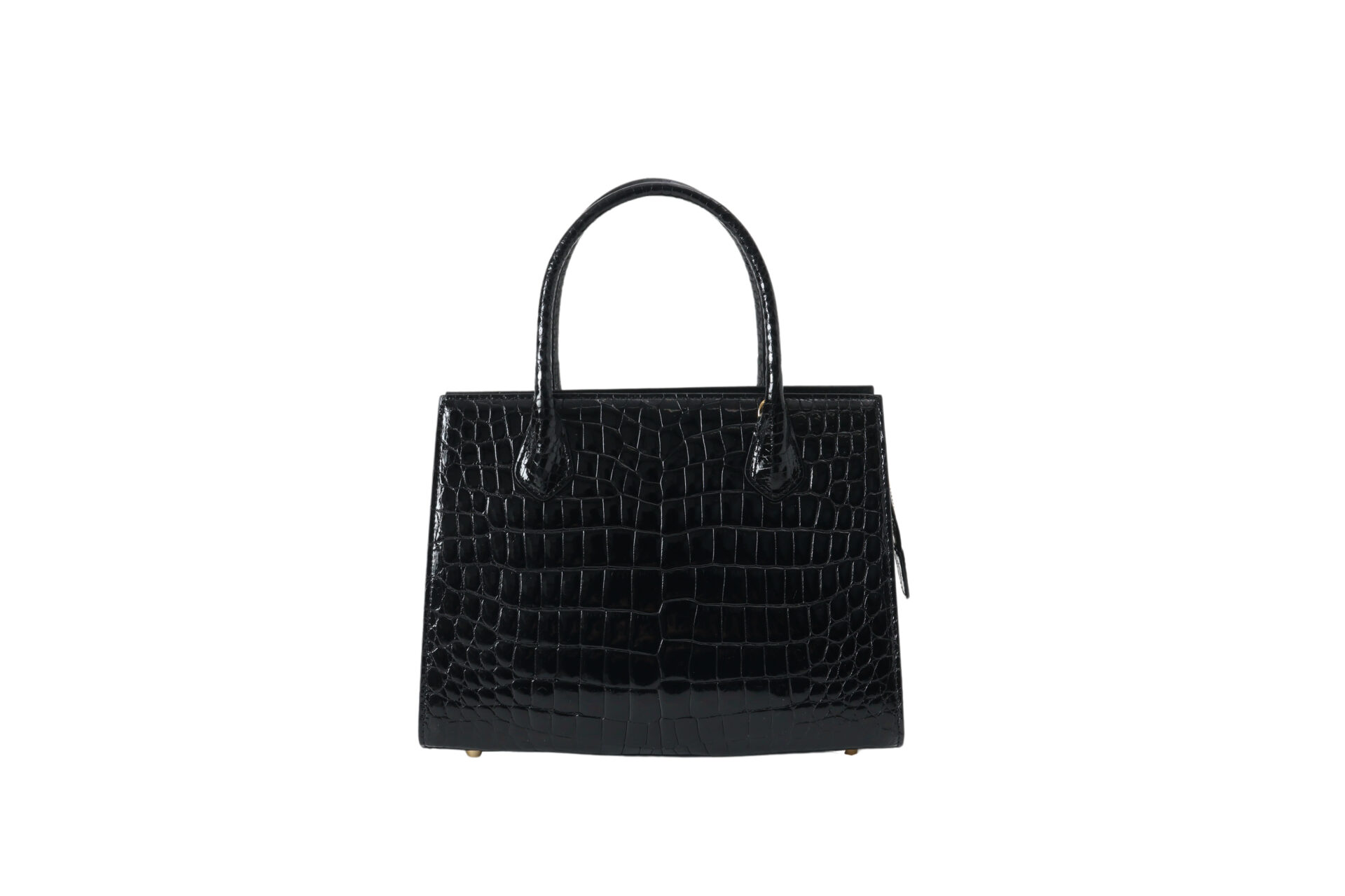 crocodile hand bag (HCP) ≪black≫